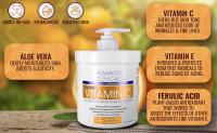 Advanced Clinicals, Vitamin C Brightening Face &amp; Body Cream