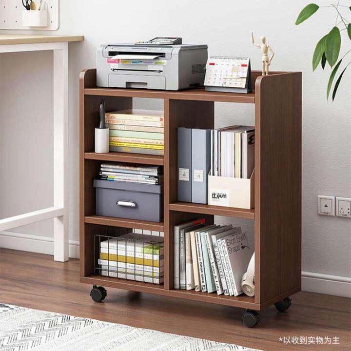 Mobile Bookshelf under Desk Shelf Small Modern Simple Simple Student