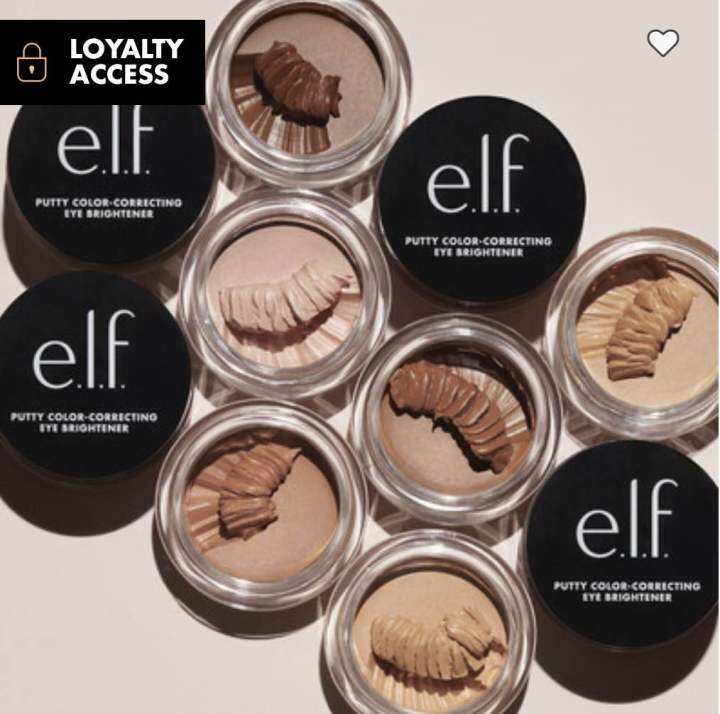 ELF Putty ColorCorrecting Eye Brightener(Undereye brightener that primes skin for concealer)(4