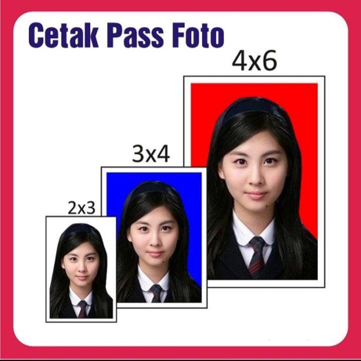 CETAK PAS FOTO GANTI BACKGROUND UNTUK KTP, SKCK, RAPOT, IJAZAH 8 PCS