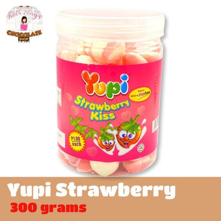 Yupi Strawberry Kiss (300g) | Lazada PH