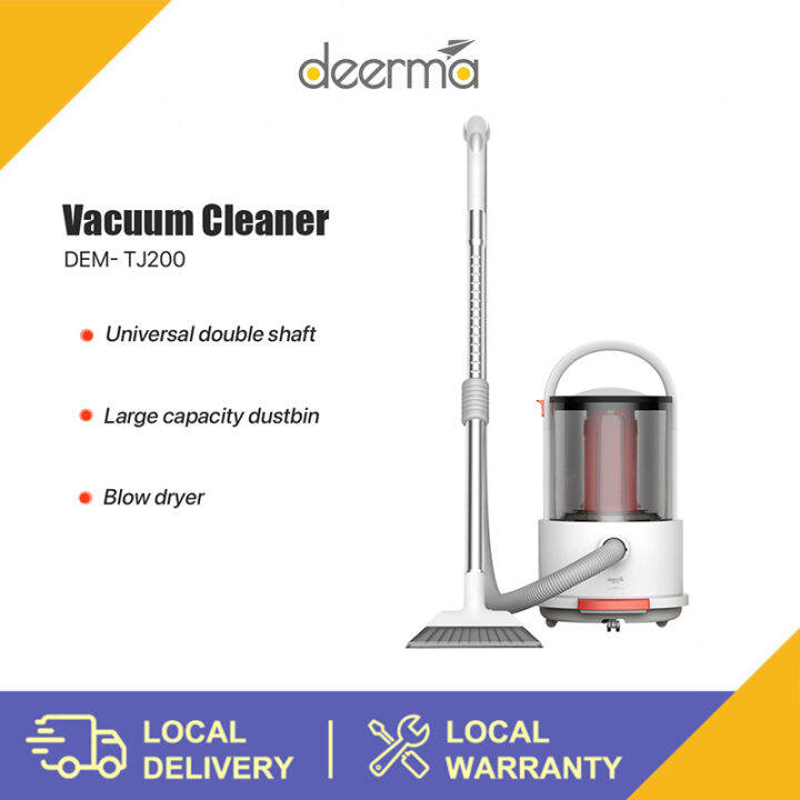 Deerma TJ200 Bucket Wet and Dry Vacuum Cleaner Handheld Aspirator