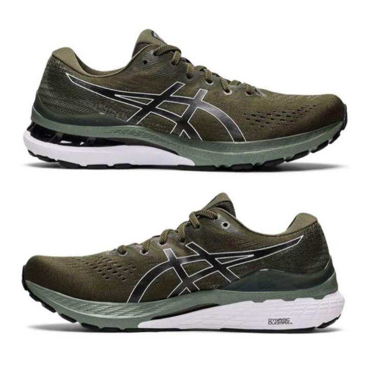 รองเท้าวิ่งชาย-asics-gel-kayano-28-สี-olive-1011b189-300-ของแท้-จาก-shop