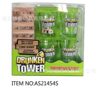 T.P. TOYS DRINKING GAME : เกมส์ตึกถล่ม Drunken Tower jenga  เกมส์สายแข็ง