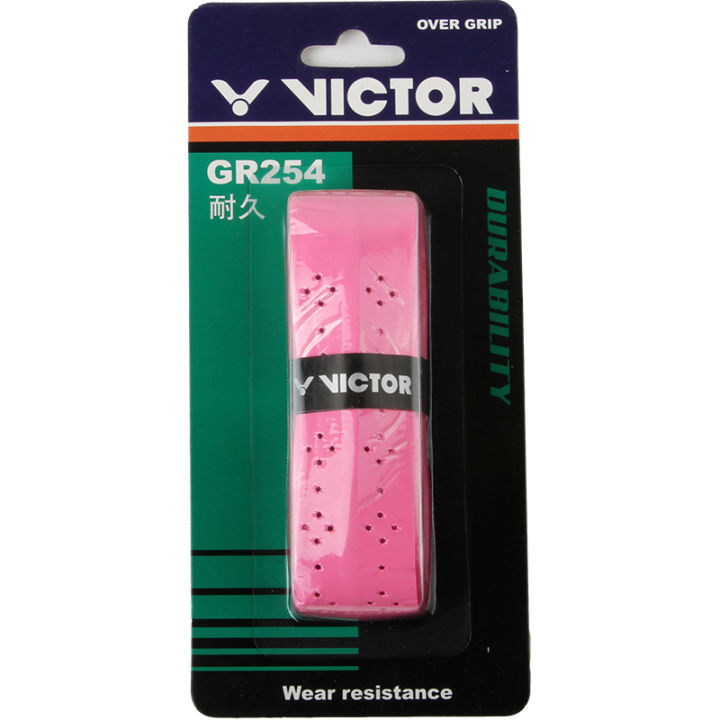 ของแท้จากเว็บไซต์ทางการ-victor-victor-victor-ไม้แบดมินตันยางมือดูดซับเหงื่อระบายอากาศโช้คอัพทนต่อการเสียดสี-gr254