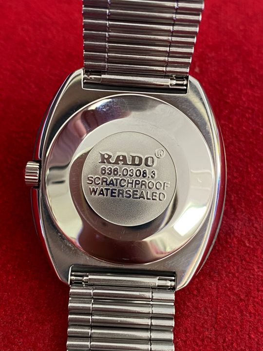 rado-diastar-25-jewels-automatic-ตัวเรือนคาไบรท์-นาฬิกาผู้ชาย-มือสองของแท้