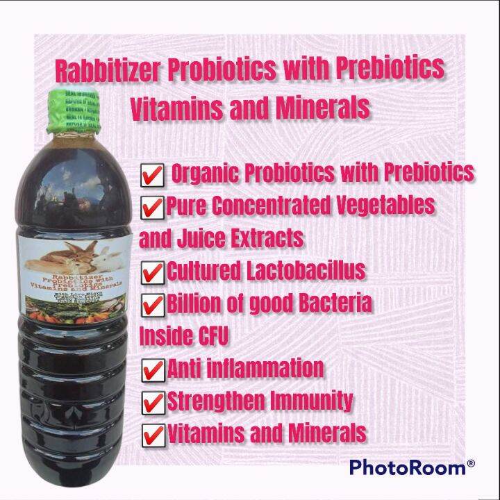 probiotics prebiotics for rabbit Lazada PH