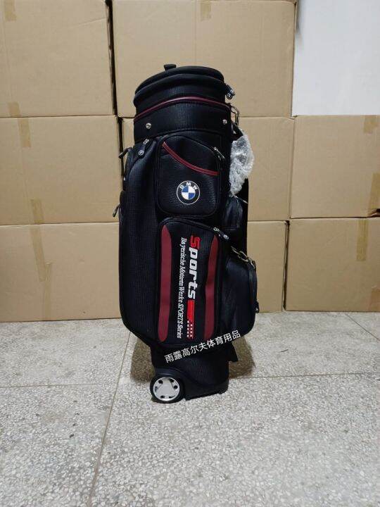 BMW Golf Bag Aviation Telescopic Tugboat PushPull Multifunctional Consignment Golf Equipment
