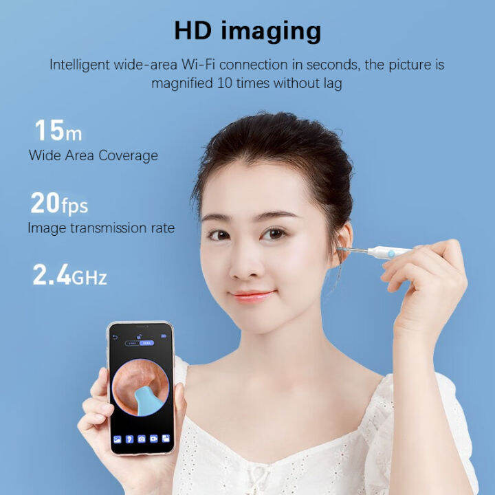 Xiaomi Youpin Smart Visual Ear Picker Cleaner Wireless Visual Earpick