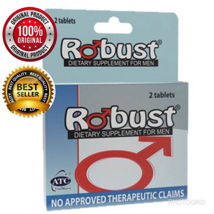 DISCREET PACKAGE ORIGINAL ROBUST DIETARY SUPPLEMENT FOR MEN AUTHENTIC