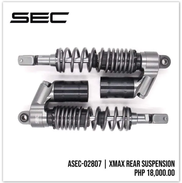 ORIGINAL SEC XMAX FULLY ADJUSTABLE REAR SUSPENSION / REAR SHOCK 350mm