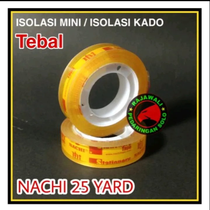 ISOLASI KECIL NACHI TEBAL ISOLASI MINI BENING NACHI TEBAL 25YARD ...