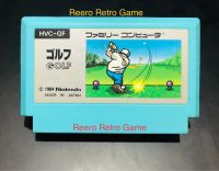 Famicom Golf ตลับ Famicom (FC) ของแท้จากญี่ปุ่น สภาพดี HVC-GF
