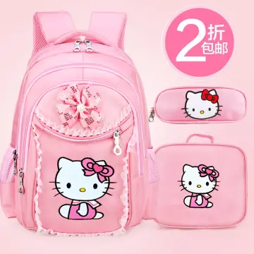 Sanrio School Bag Hello Kitty Backpack | Hello Kitty Plush Backpacks - New  Kitty - Aliexpress