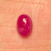 ทับทิมธรรมชาติ 1.7cts 8.1x5.7mm 1.7cts natural ruby 8.1x5.7mm