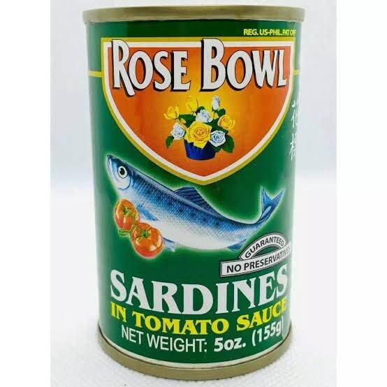 Rose bowl Sardines in Tomato Sauce 155g Lazada PH