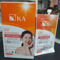 (ค่าส่งถูก)เค.เอ.ครีมกันแดดสูตรควบคุมความมันspf50pa++++K.A.(6 ซอง:1กล่อง)exp.25