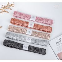 Ella Silk Round Headband-ที่คาดผมผ้าไหมแบบยางยืดกระชับศีรษะ