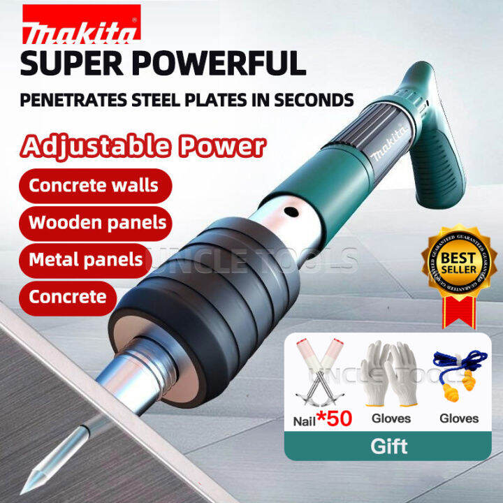 MAKITA Nail gun Manual Steel Nails Gun For Concrete Rivet Tool Steel Rivet Gun Nail Punch Gun