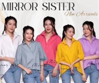 ?️Mirrorsister #21126.2 เสื้อเชิ้ตดีเทลถูกใจ เสื้อคอปก เสื้อทำงาน เสื้อสีสดใส เสื้อใส่สบาย เสื้อออกงาน เสื้อไปเที่ยว