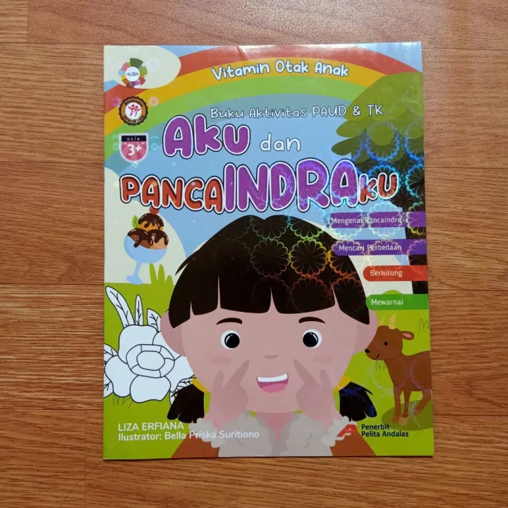 BUKU AKTIVITAS ANAK PAUD & TK AKU DAN PANCAINDRA KU BERGAMBAR FULL ...