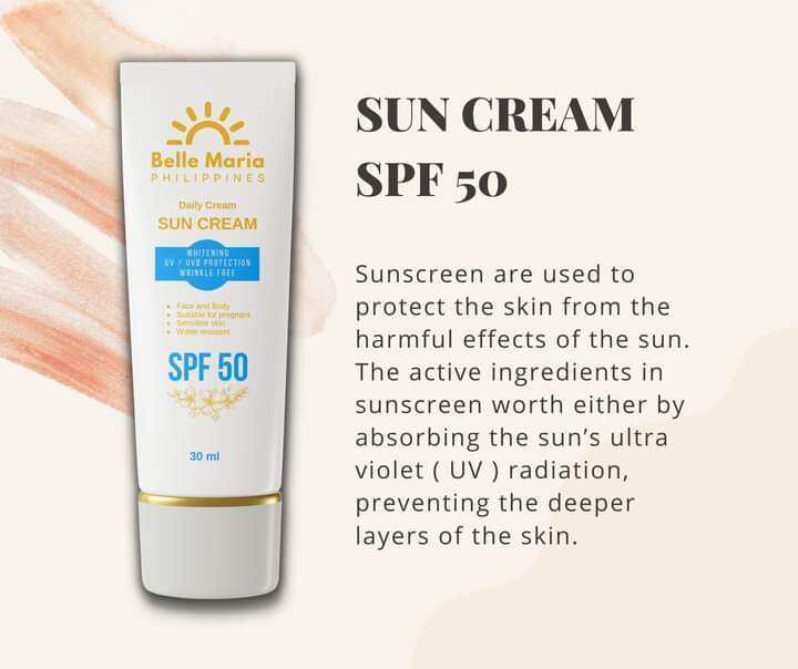 Belle Maria SunCream spf50 | Lazada PH