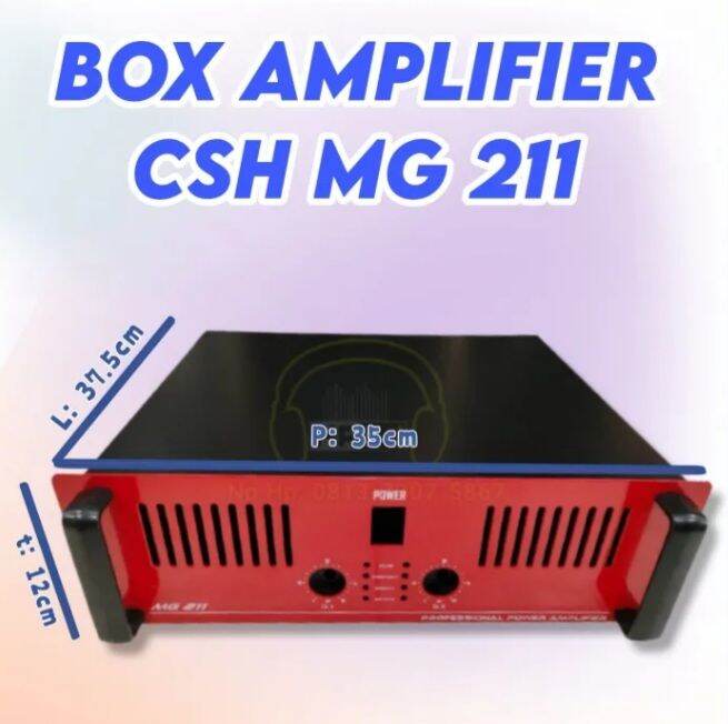 Box Amplifier CSH Seri MG 211 (box 2u) Lazada Indonesia