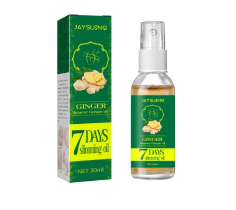 Jaysuing 2022 Weight Loss Ginger Slimming Spray Dissolve Fat Essential ...