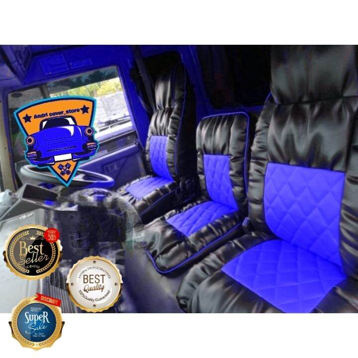 sarung jok mobil Mitsubishi fuso model soffa / cover jok mobil truk
