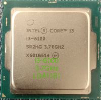 CPU core i3-6100 3.7GHz GLA1151 มือ2ถูก