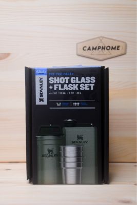 Stanley Adventure Steel Shots + Flask Gift Set - Hammerton Green เหมาะสำหรับสายรักนักดื่ม