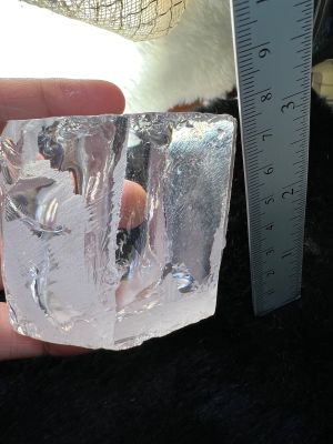 White cubic zirconia 673 gram Uncut carving jewellery stone พลอย ก้อน เนื้อแข็ง เพชรรัสเซีย เจียได้ทุกชนิด แกะสลักด้วย