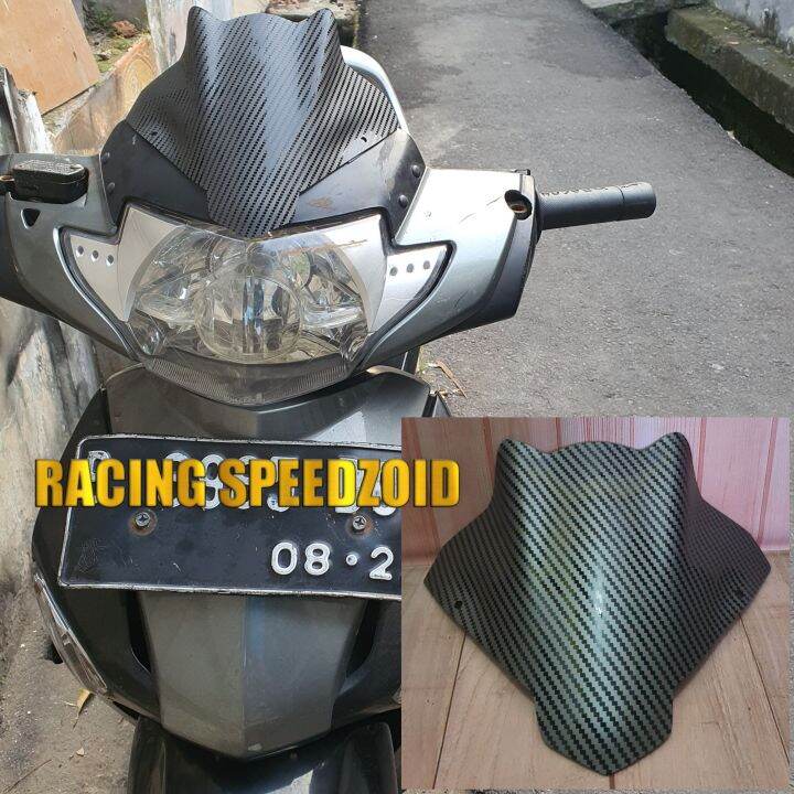 VISOR SUPRA X 125 LAMA MODEL BATMAN Lazada Indonesia