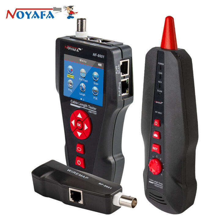 NOYAFA NF8601 Network Cable Length Tester POE/PING Testers LAN