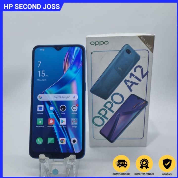 harga second hp oppo a12 3 32