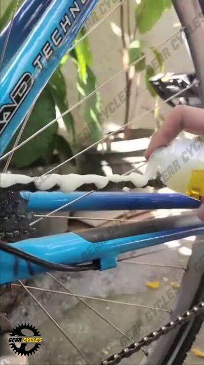 Kit D'entretien Vélo - Graisse, Dégraissant Et Lubrifiant Chaîne - Pour VTT Et Route - Soin Transmission