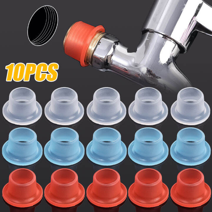 10/30/50pcs Faucet Silicone Antileak Washer Water Pipe Triangle Valve