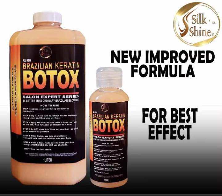 1Liter with free (100ml) Brazilian Keratin Botox Hair Treatment up to