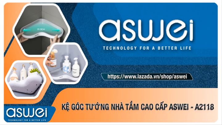 Kệ góc nhà tắm ASWEI là một trong những sản phẩm đang rất được ưa chuộng bởi sự đa năng và thẩm mỹ của nó. Năm 2024, ASWEI đã có nhiều thay đổi và cải tiến để đưa sản phẩm trở nên tốt hơn và đáp ứng nhu cầu của khách hàng Việt. Hãy xem ngay hình ảnh liên quan để hiểu rõ hơn về tính năng và sự tiện dụng của kệ góc nhà tắm ASWEI!