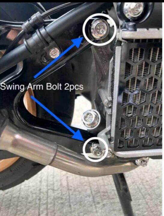 HENG Swing Arm Bolts for Nmax V1, V2 & V2.1 / Aerox V1 & V2 (2 pcs per