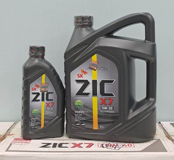 ZIC X7 5w30 Diesel Fully Synthetic 7-liters | Lazada PH