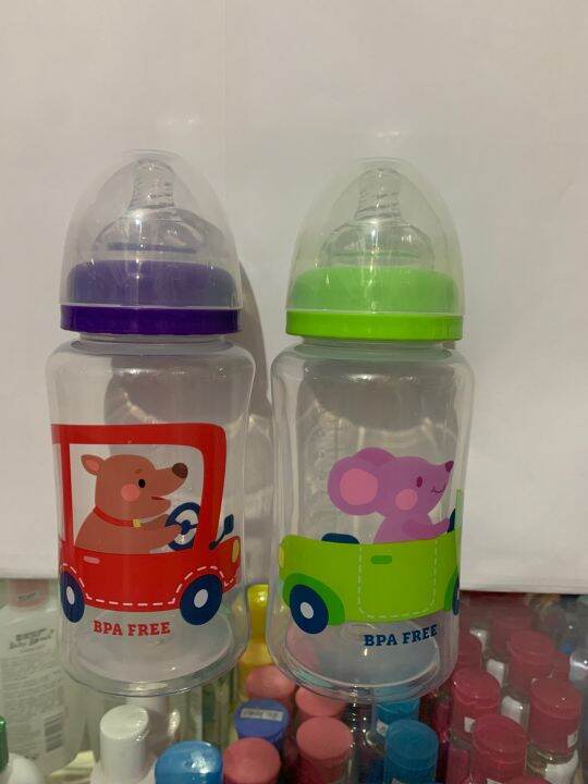 SNJ MED *** BPA FREE FEEDING BOTTLE WIDE 12 oz per piece Lazada PH