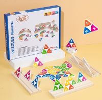 Triangle Puzzleเรียนรู้เรื่อง สี ตัวเลข ความเหมือน-ต่าง เล่นคนเดียว เล่นแข่งกัน ก็สนุก