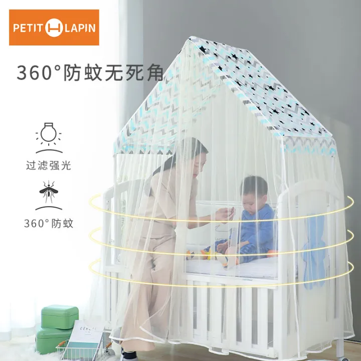 Baby Crib Mosquito Net CompleteType Universal Yurt Mosquito Net Cover Baby BB Children Tent