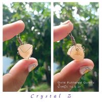 ไหมทอง Golden Rutilated quartz จี้อัญมณีธรรมชาติ หินธรรมชาติ หินดิบ หินขัดมัน 

วัสดุหุ้ม : ลวดสเตนเลส