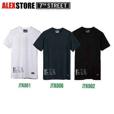 เสื้อยืด 7th Street (ของแท้) รุ่น JTK T-shirt Cotton100%