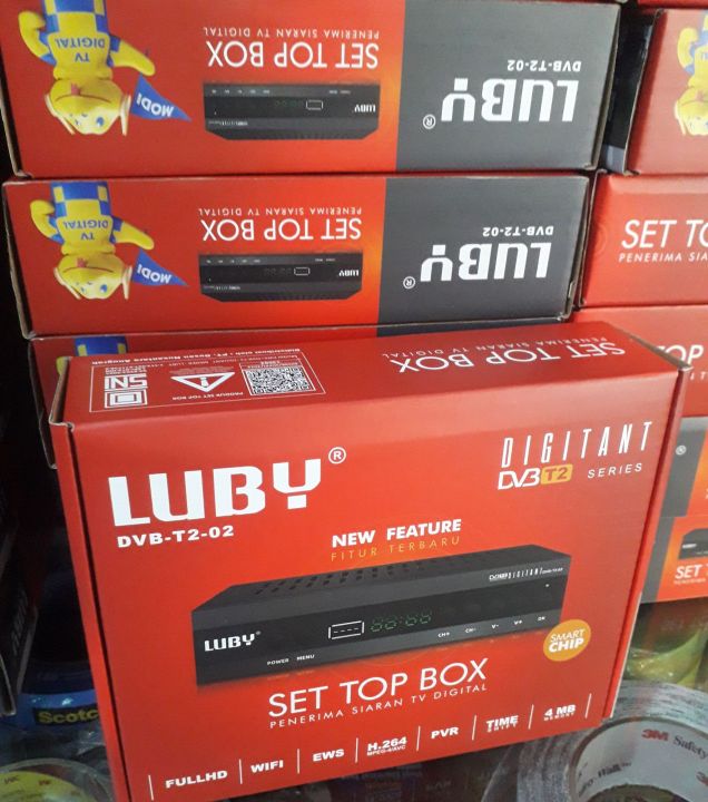 Set Top Box Tv Digital Set Top Box DVBT2 Lazada Indonesia