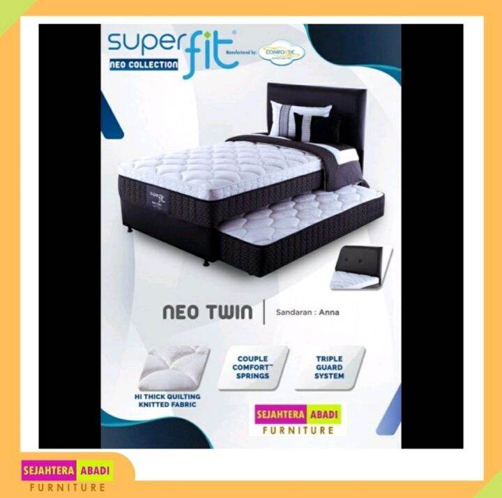 Springbed Comforta Sorong 2 In 1 Type Superfit Neo Twin Divan Atas ...