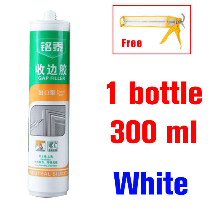 【Ecofriendly&nontoxic】Caulking Sealant 300ml free glue gun attached