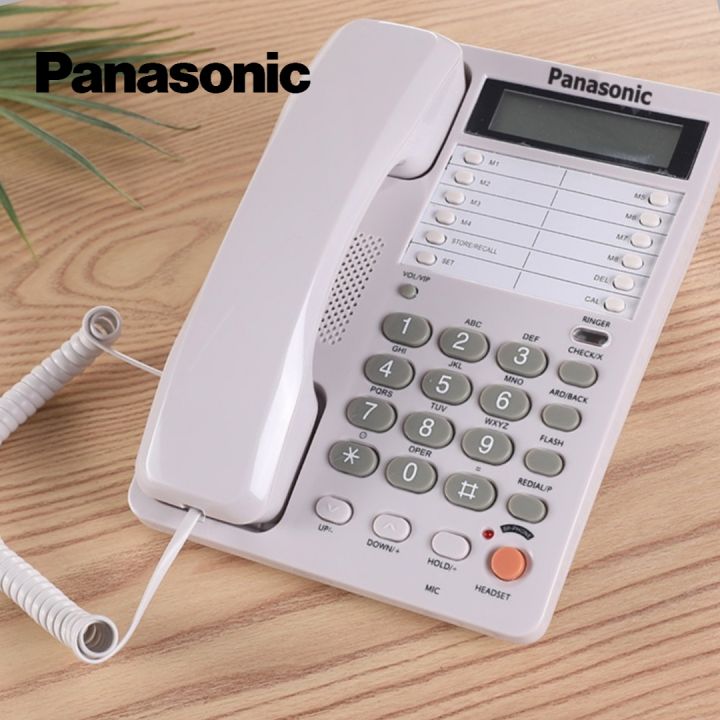 โทรศัพท์บ้านแบบมีสาย-โทรศัพท์บ้านสำนักงาน-panasonic-kx-t2375jw